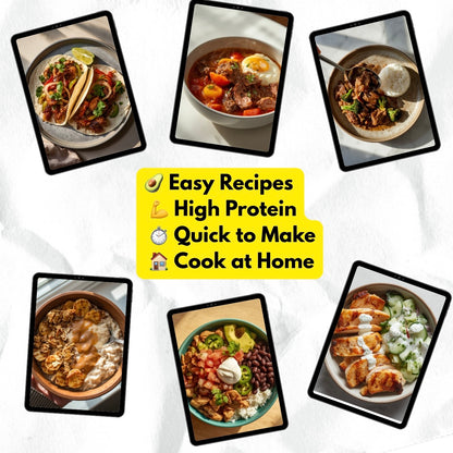 40 Easy high-Protein Recipes (You can make it at home) PDF file Download