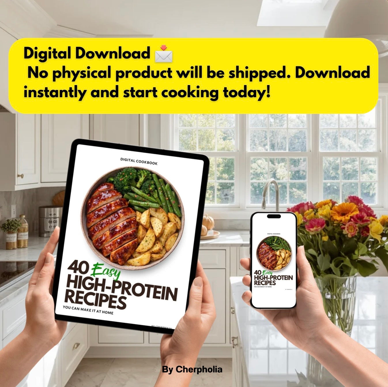 40 Easy high-Protein Recipes (You can make it at home) PDF file Download