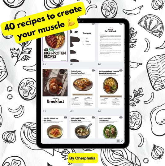 40 Easy high-Protein Recipes (You can make it at home) PDF file Download